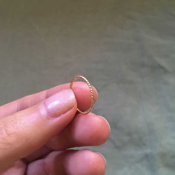 Catbird heart and twisted knuckle stacker rings - Picture 3 of 5